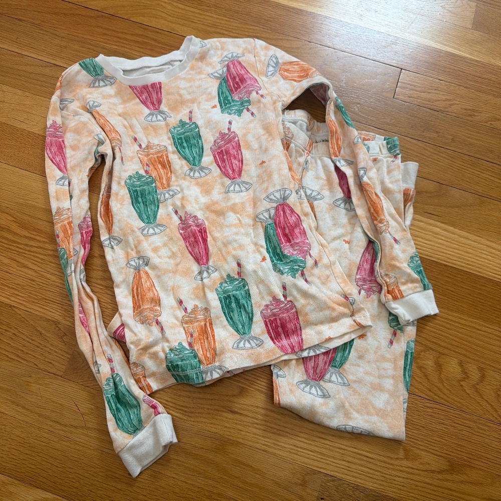 Burts bees girls organic cotton pajamas